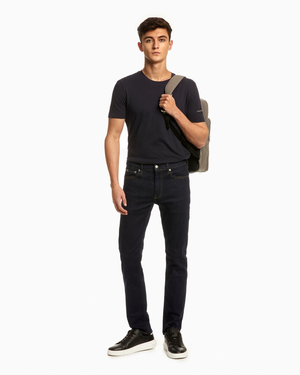 CORE SLIM JEANS, Rinse, hi-res