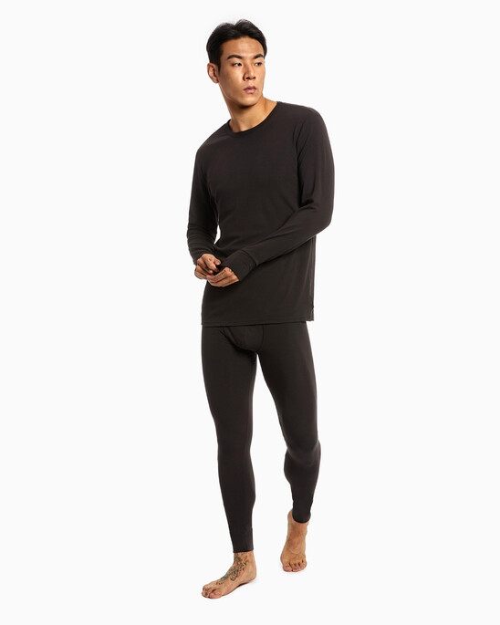 EMBOSSED ICON CREW NECK TOP