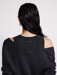 Cashmere 2-In-1 Cardigan Set, Asphalt 1, hi-res
