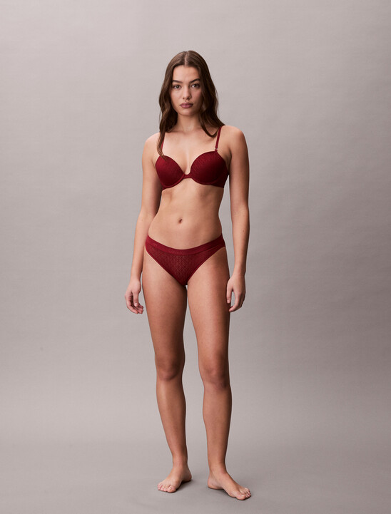 Demi T-shirt Bra - Microfibre Lace