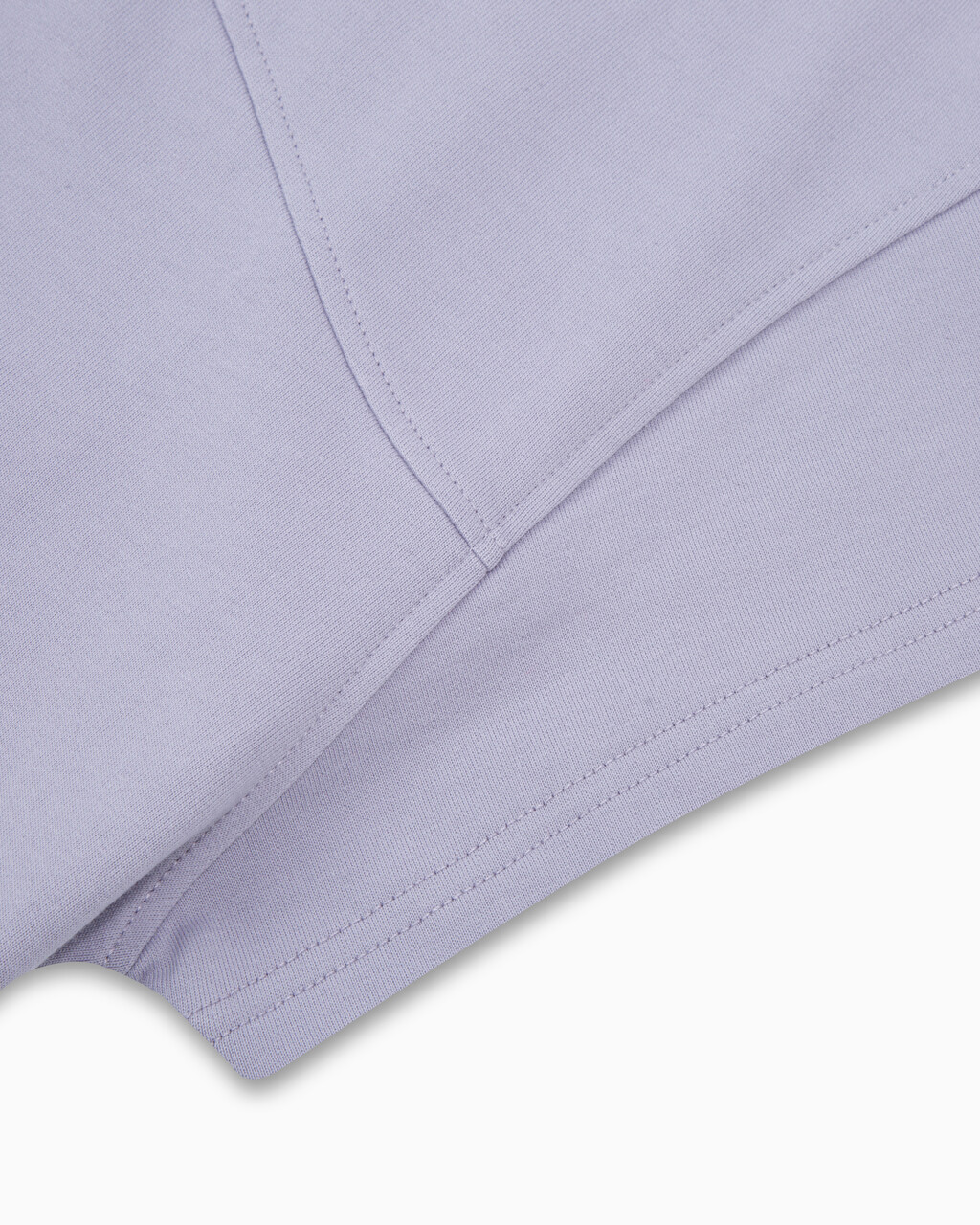 Feminine Seaming Cropped Top, Lavender Aura, hi-res