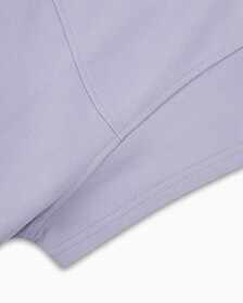 Feminine Seaming Cropped Top, Lavender Aura, hi-res