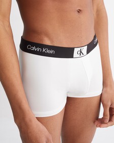 Calvin Klein 1996 Micro Low Rise Trunks, White, hi-res