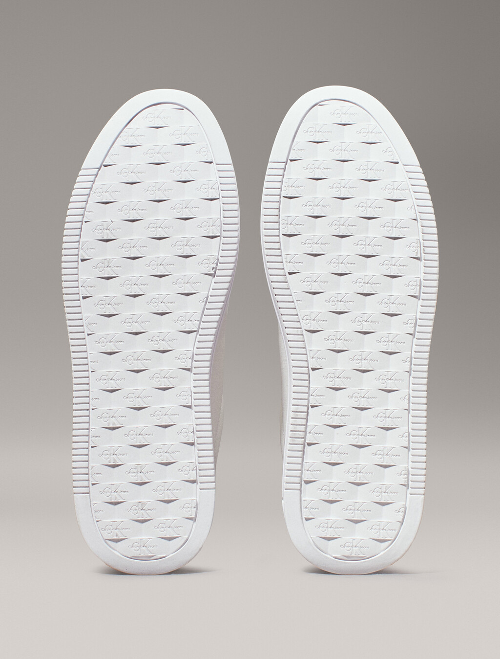 Leather Platform Trainers, Triple Bright White, hi-res