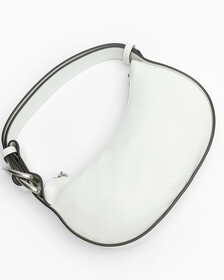 CRESCENT MINI BAG, IVORY, hi-res