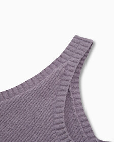 Feminine 2 In 1 Knit Cardigan, LAVENDER AURA, hi-res