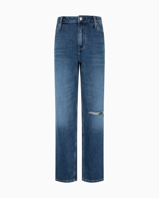 Italian Denim 90s Straight Jeans