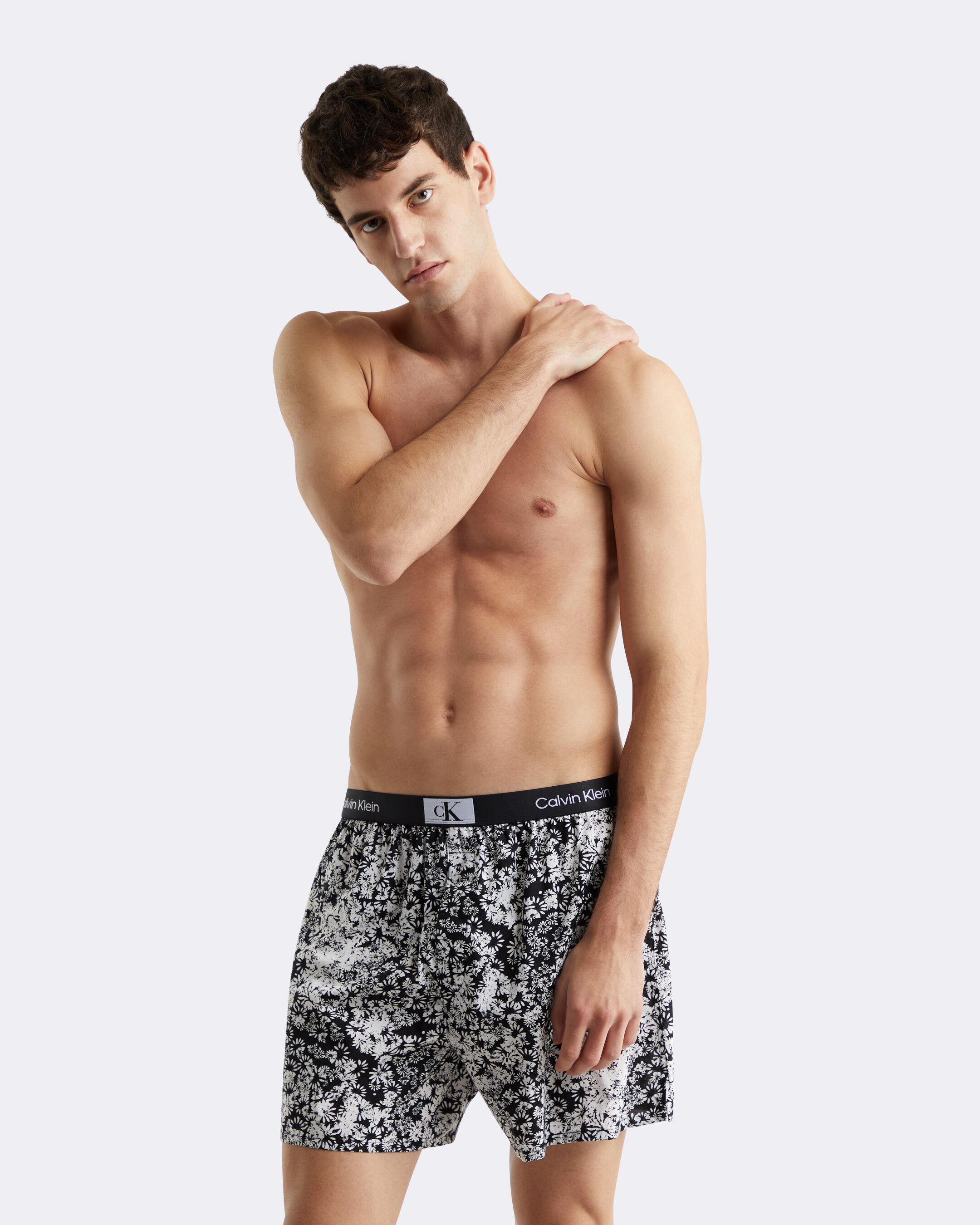 Calvin klein woven boxer shorts discount