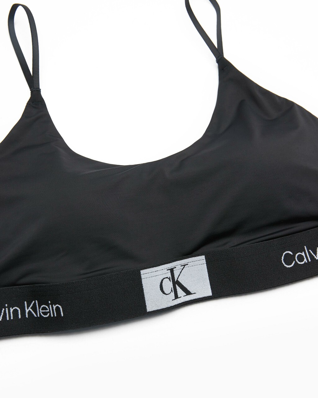 Calvin Klein 1996 Lightly Lined Bralette, Black, hi-res