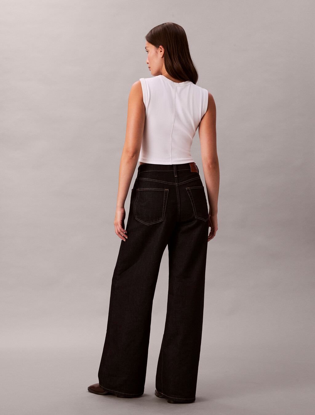 Classic Wide Leg 37.5 Jeans, CK CLASSIC RINSE, hi-res