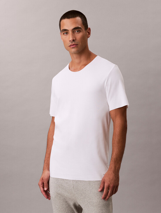 CK Black Cotton Stretch Tee