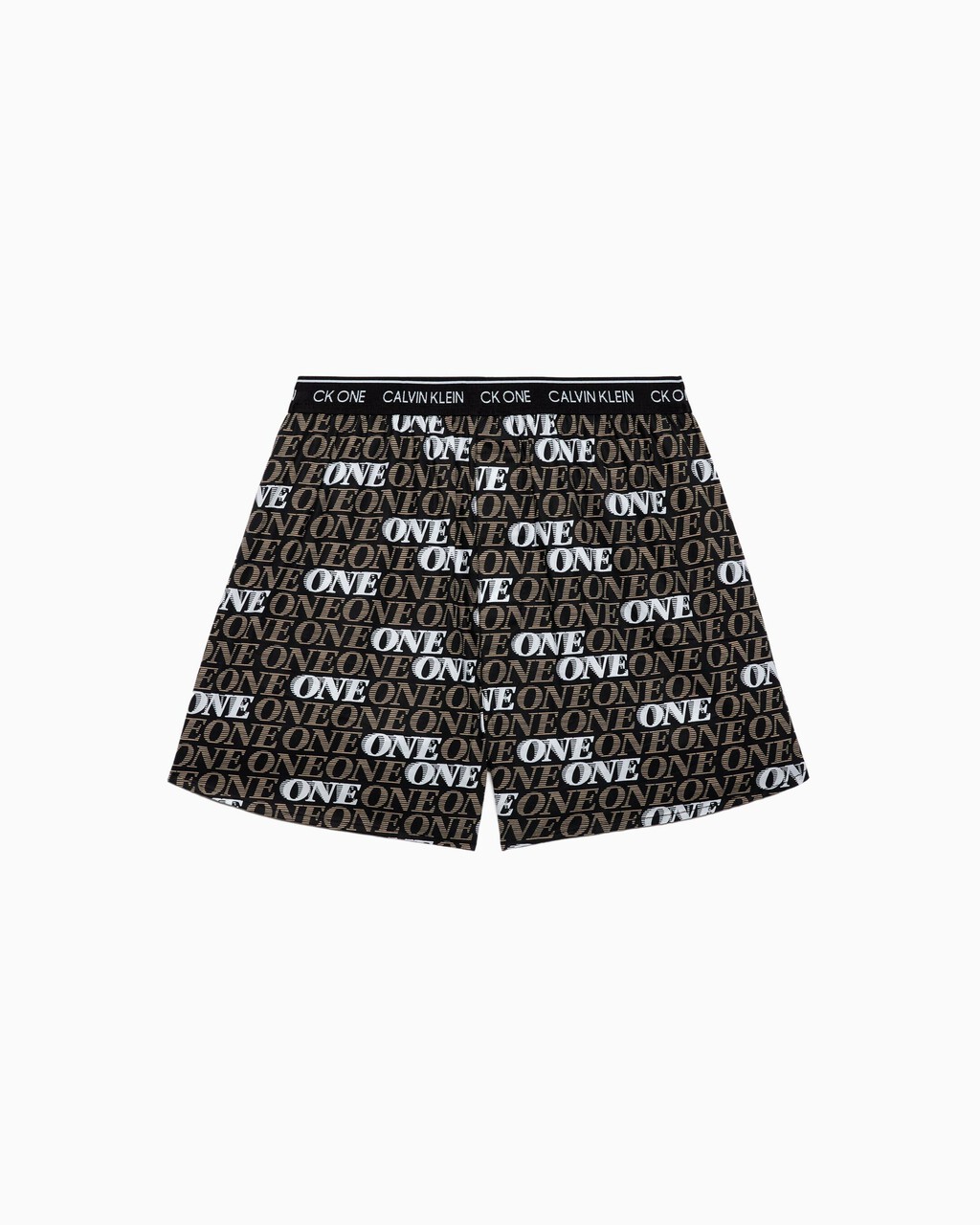 CK ONE WOVEN BOXERS, FAST ONE PRINT BLACK, hi-res