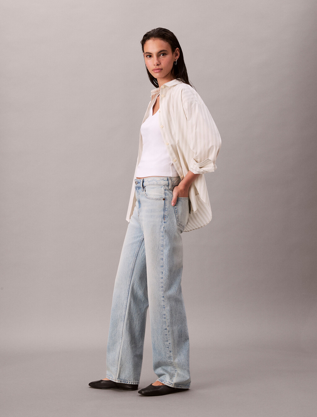 Signature 90s Straight Jeans, LAFAYETTE, hi-res