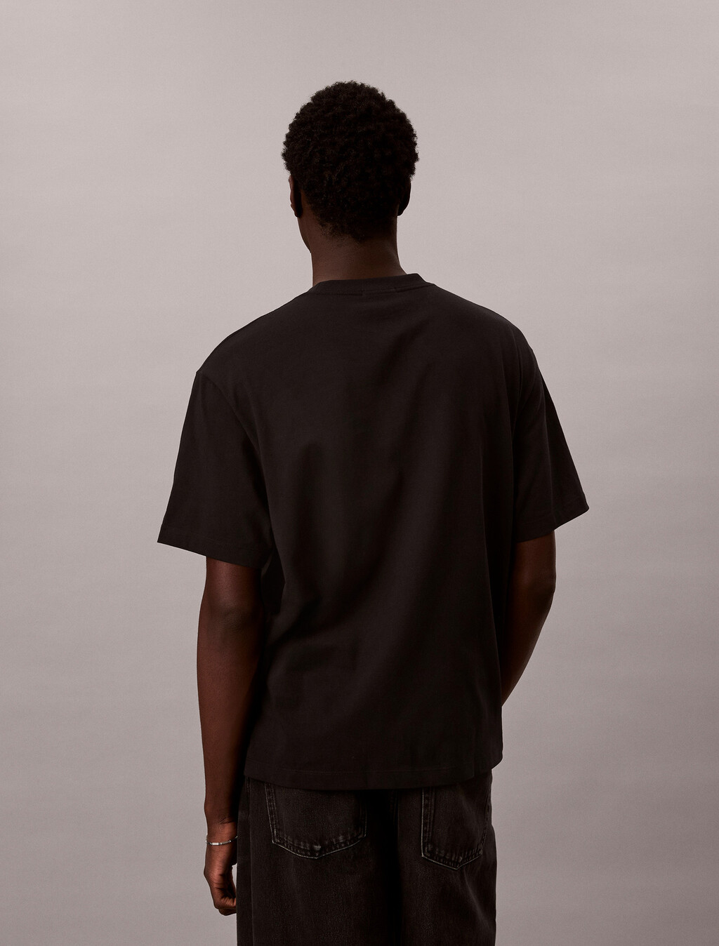 Monologo Relaxed Tee, Black, hi-res