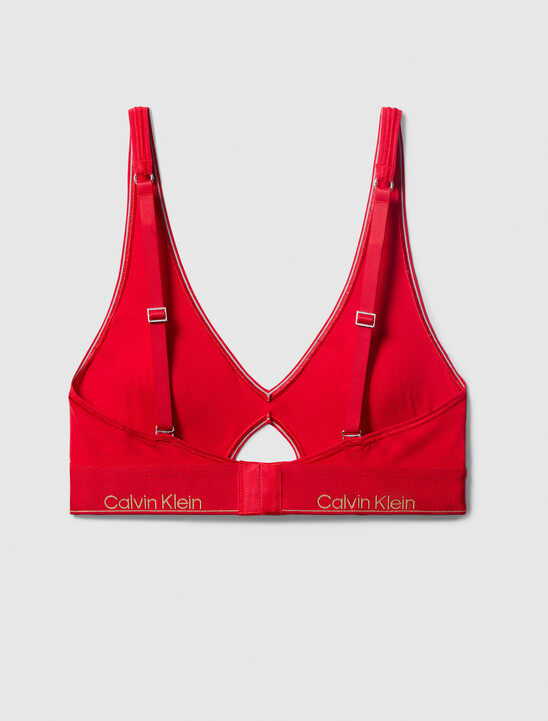 Icon Cotton Lightly Lined Triangle Bralette