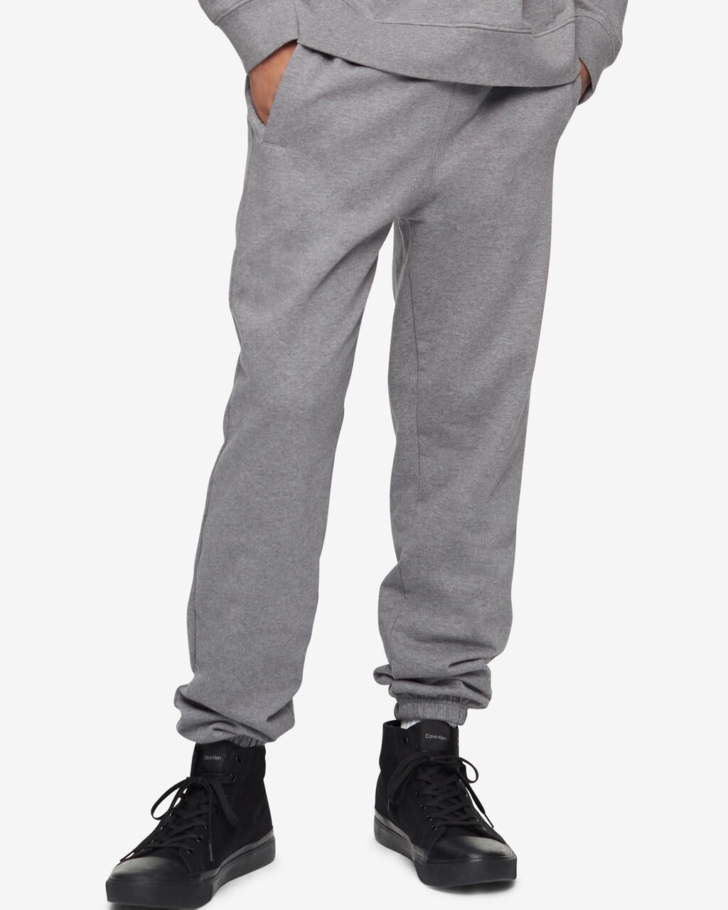 Standard Logo Joggers, Medium Grey Heather, hi-res