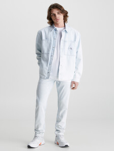 Relaxed Denim Shirt, Denim Light, hi-res