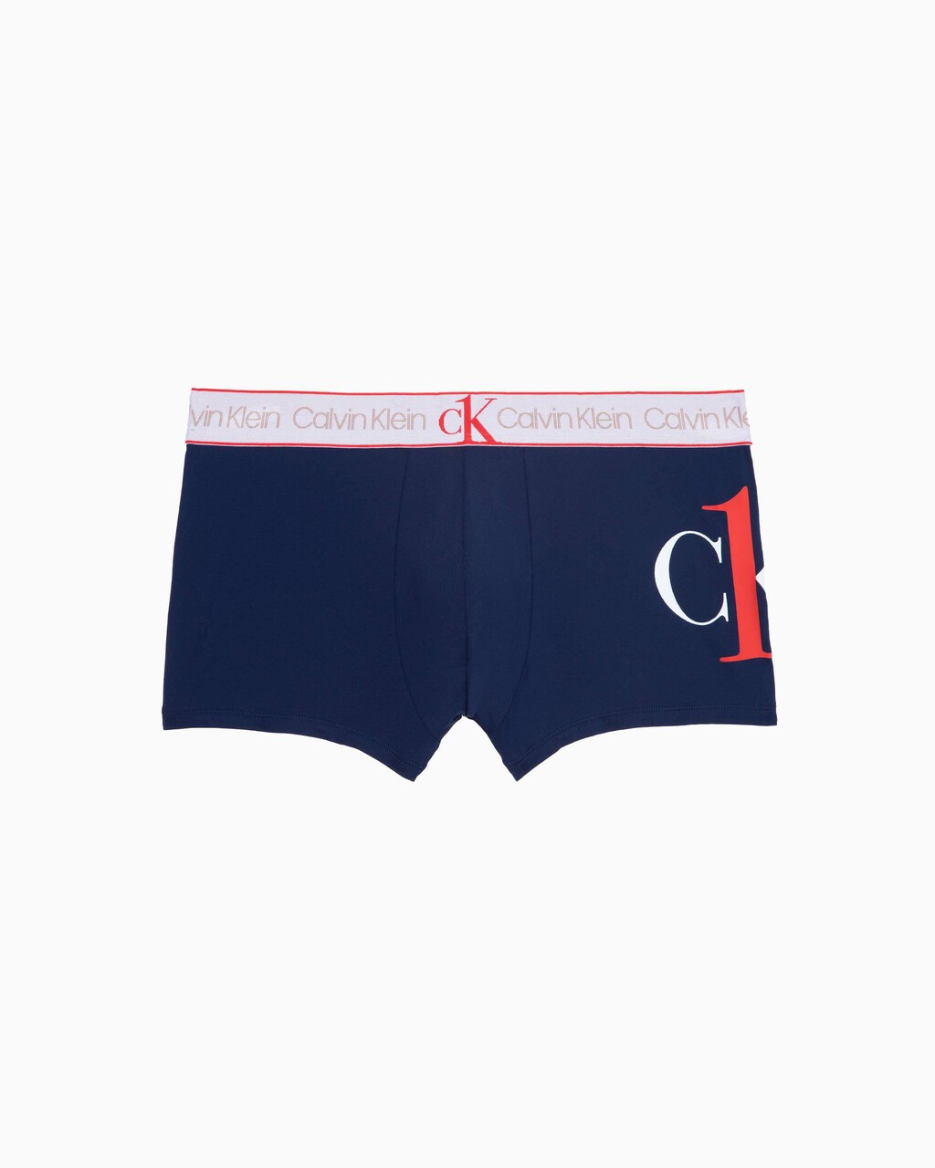 CK ONE GRAPHIC LOGO MICRO LOW RISE TRUNK, New Navy, hi-res