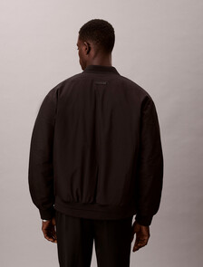 Sport Bomber Jacket, Black, hi-res