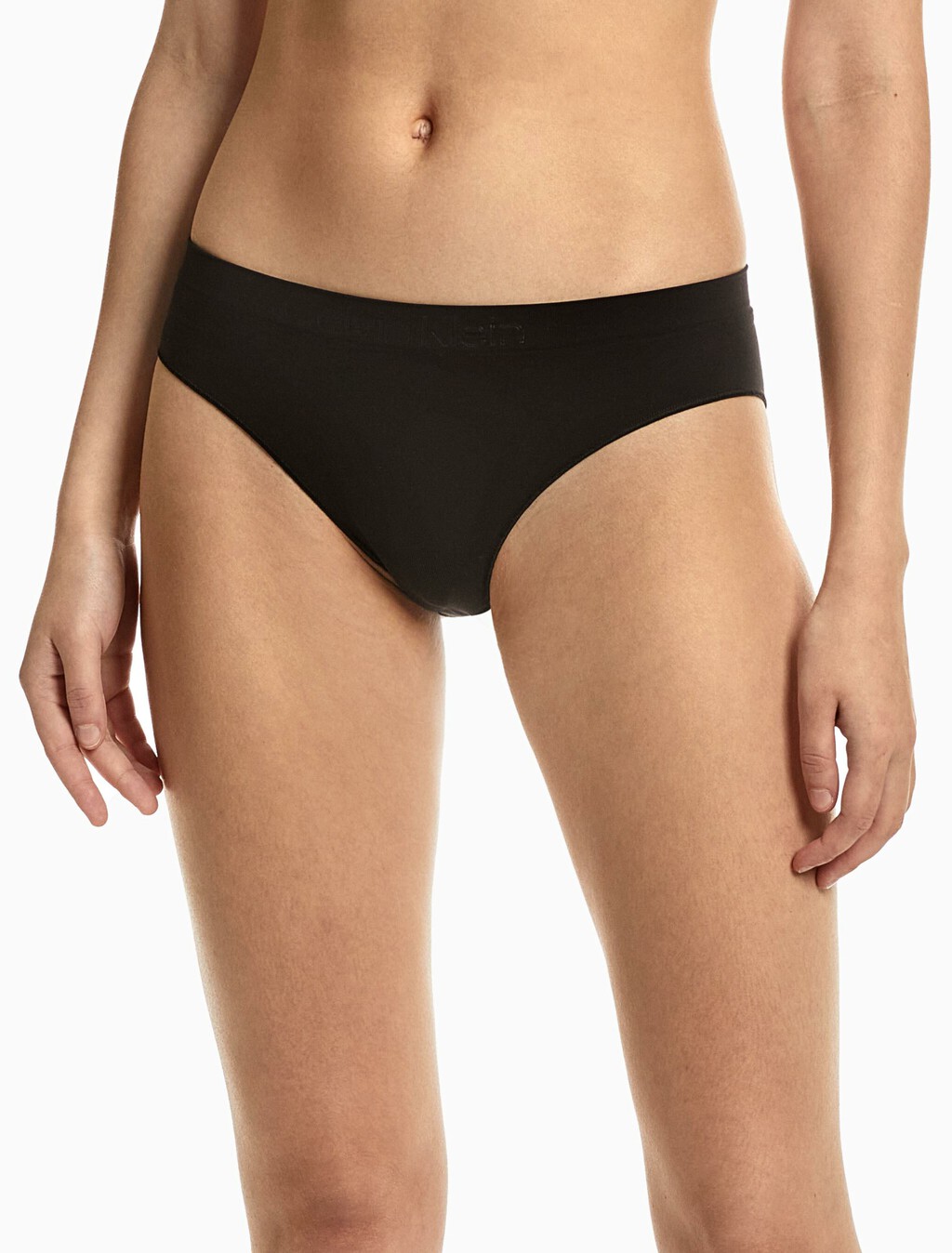 Fusion Flex Seamless Bikini, Black, hi-res