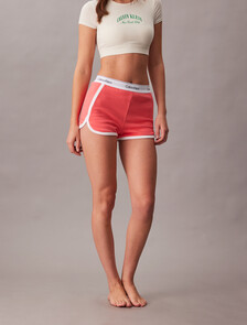 Icon Cotton Sleep Shorts, CALYPSO CORAL, hi-res