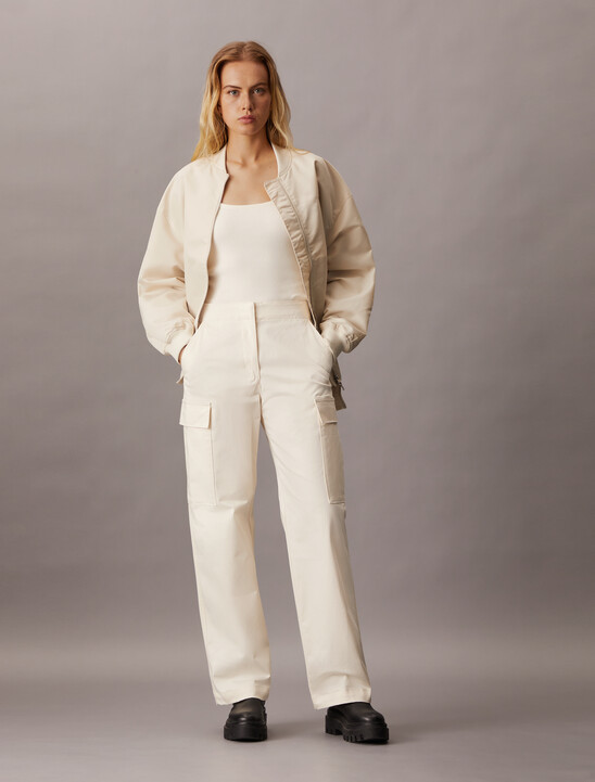 Button Strap Rib Knit Vest
