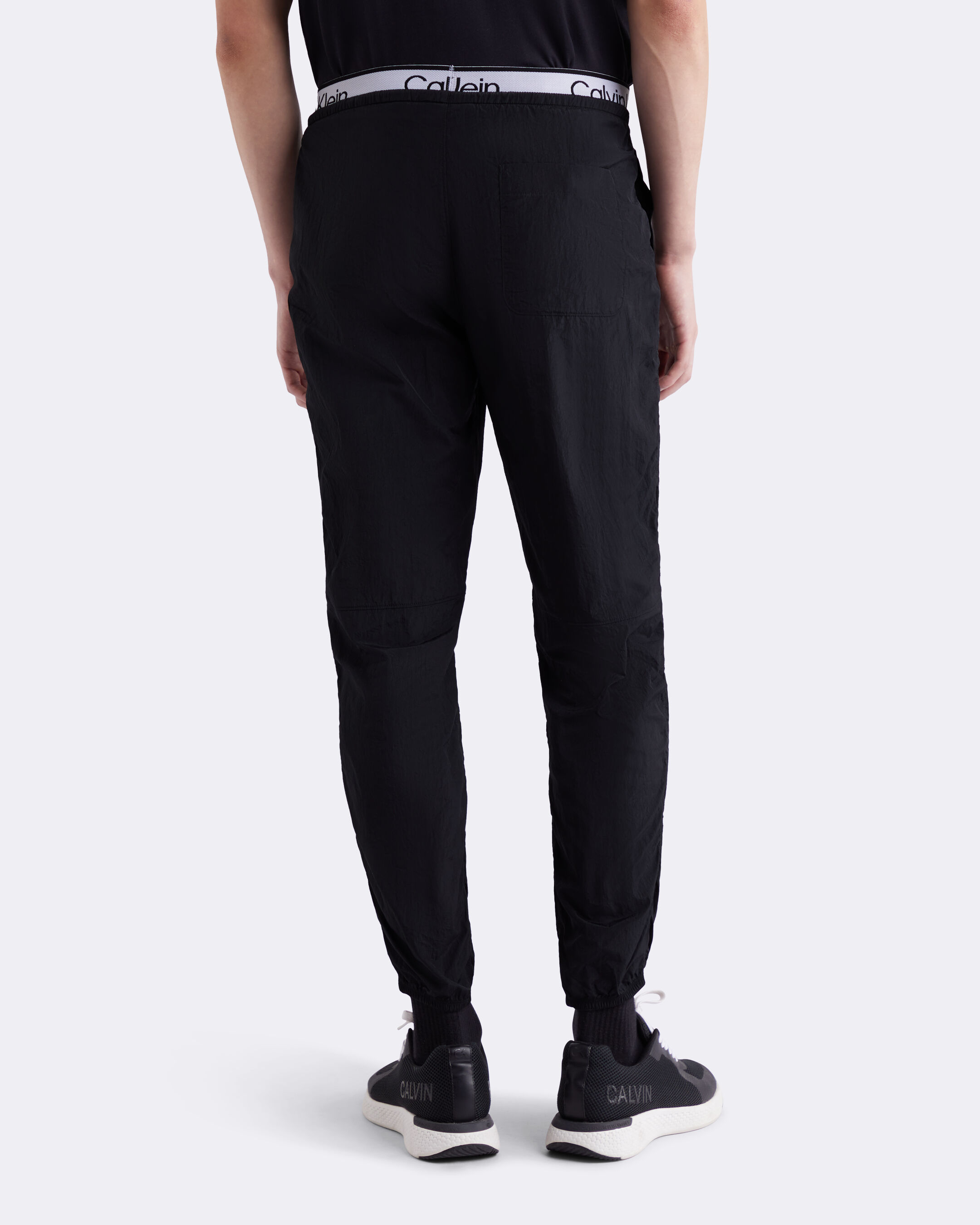 Double Waistband Tracksuit Bottoms black Calvin Klein Malaysia