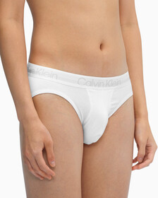 Structure Cotton Hipster Briefs 2 Pack, WHTE/GRYHTR, hi-res