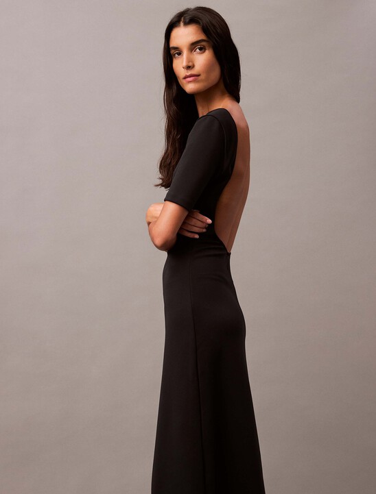 Backless Jersey Dress