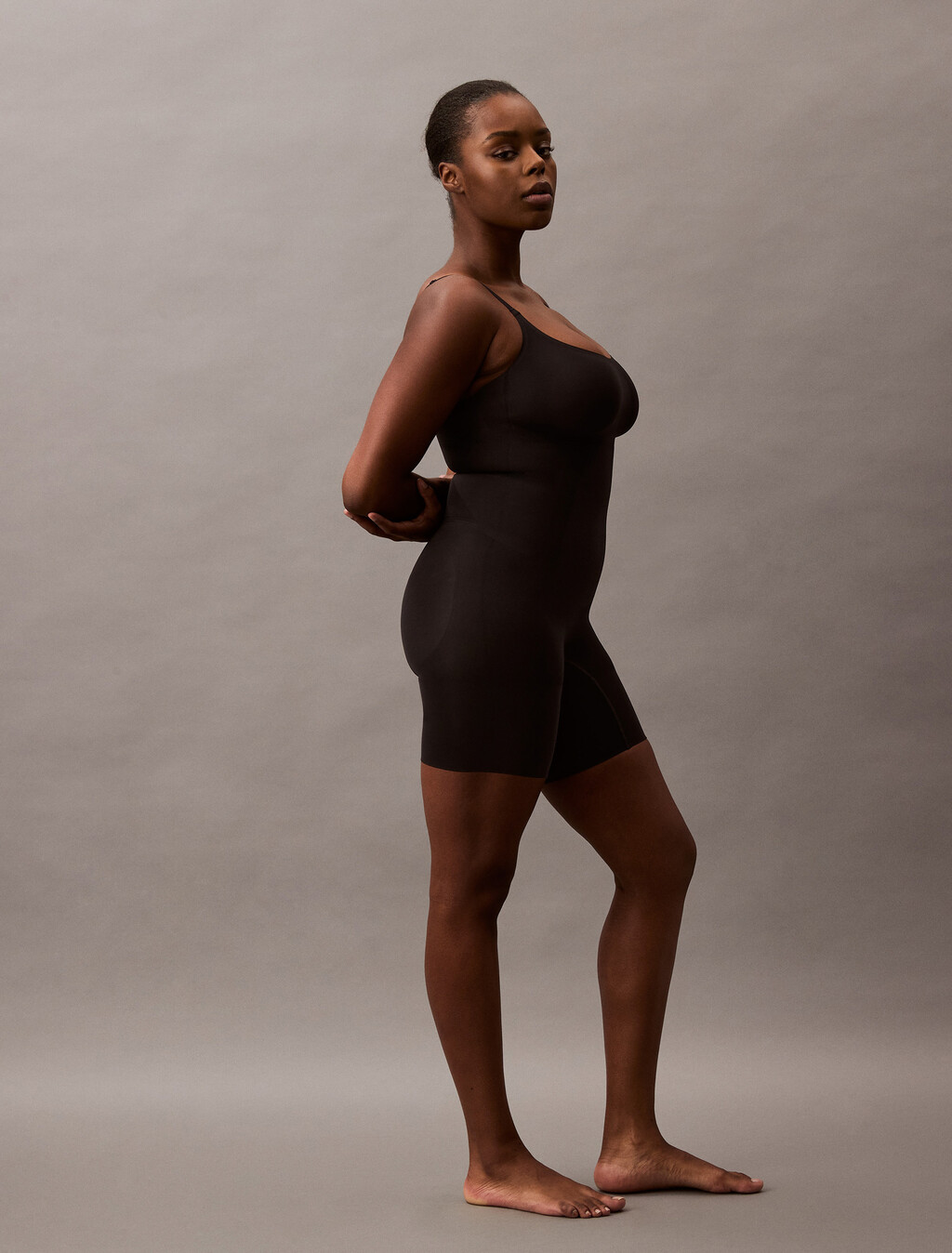 Secure Sculpt Bodysuit, Black, hi-res
