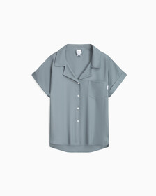 V Neck Sleep Shirt, Beloved Blue, hi-res