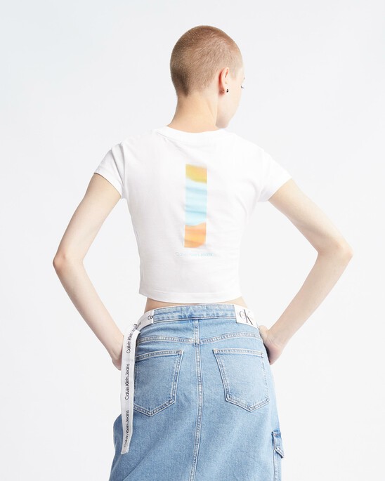 Gradient Shift Organic Cotton Slim Tee