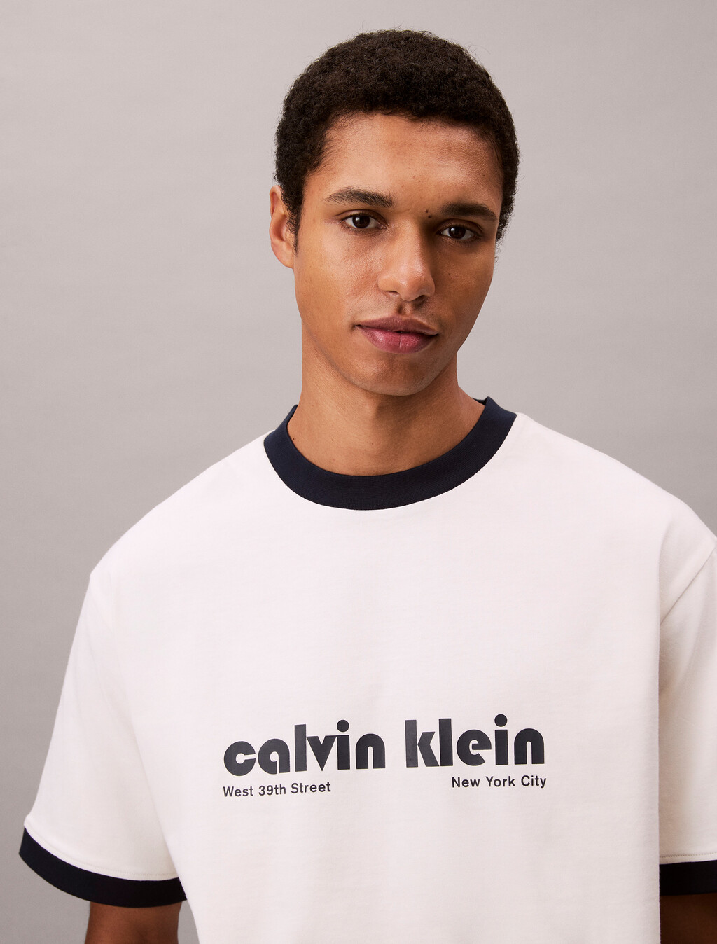 Logo Graphic Relaxed Ringer T-Shirt, Tofu Combo, hi-res