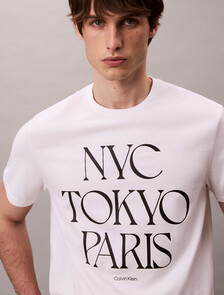 Flagship Cities Graphic Relaxed T-Shirt, Brilliant White, hi-res