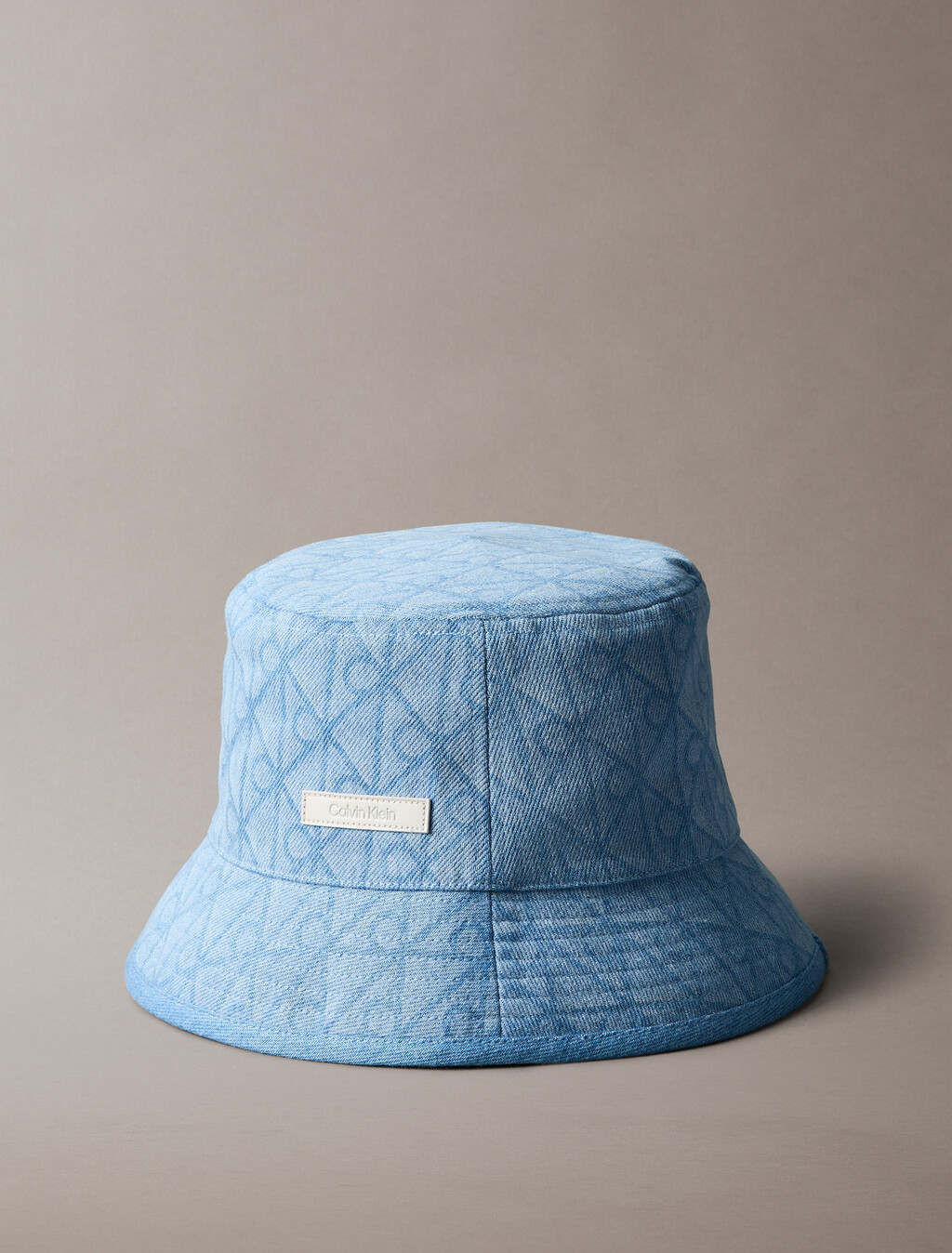 Burnout Emblem Logo Bucket Hat, Vintage Denim, hi-res