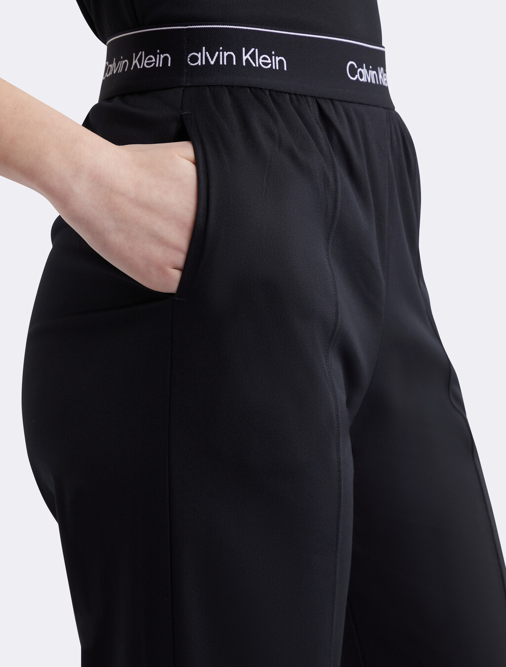 Modern Sport High Rise Wide Leg Sweatpants, BLACK BEAUTY, hi-res