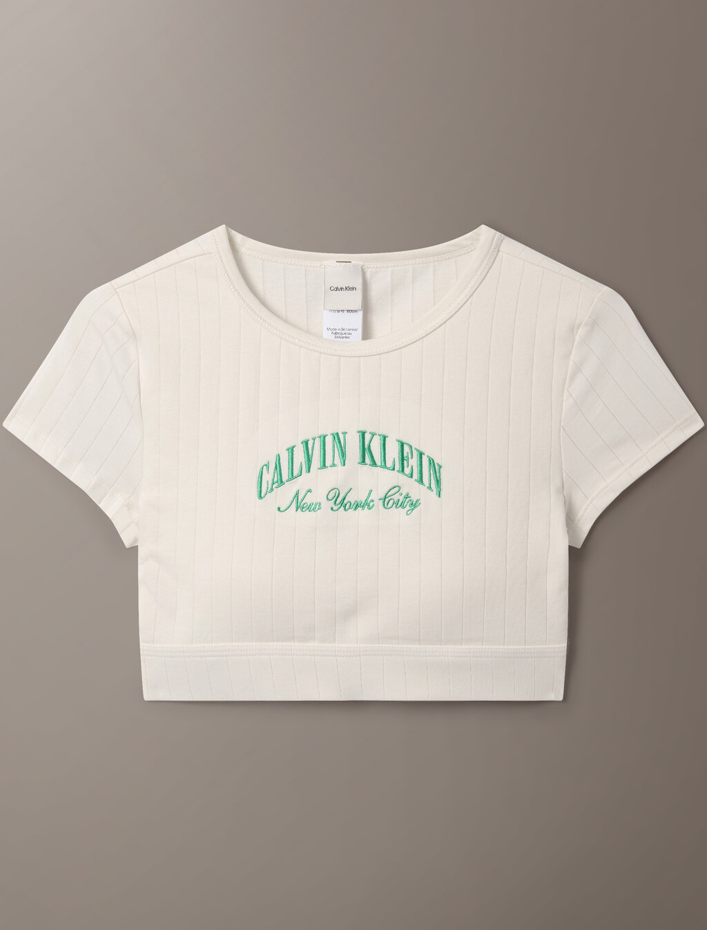 Heritage Classic Cotton Stretch T-Shirt Bralette, Tofu, hi-res