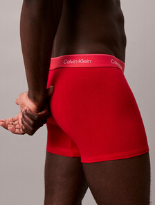 Icon Cotton Stretch Trunks 2 Pack, ADRENALINE RUSH W/ DTM WB/BLACK W/ DTM WB, hi-res