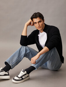 Selvedge Modern Loose Fit Jeans, GLAZED SAPPHIRE, hi-res