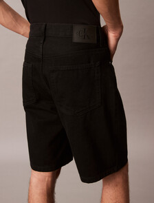 90's Loose Denim Shorts, CK CLASSIC BLACK, hi-res