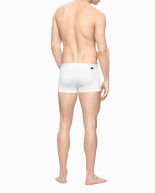 CK ONE PRINT MICRO LOW RISE TRUNKS, White, hi-res