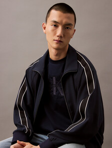 Relaxed Monogram T-shirt, Dark Sapphire, hi-res