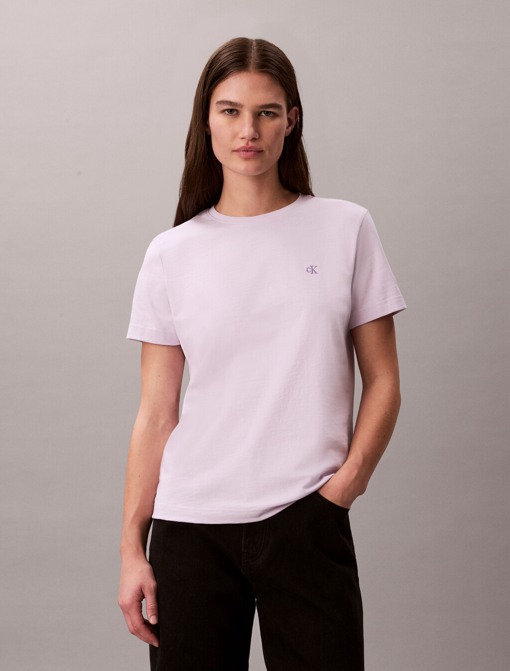 Archive Jersey Crewneck Tee, Island Lilac, hi-res
