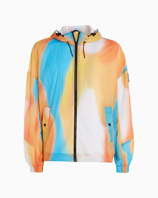 Recycled Nylon Multicolour Windbreaker