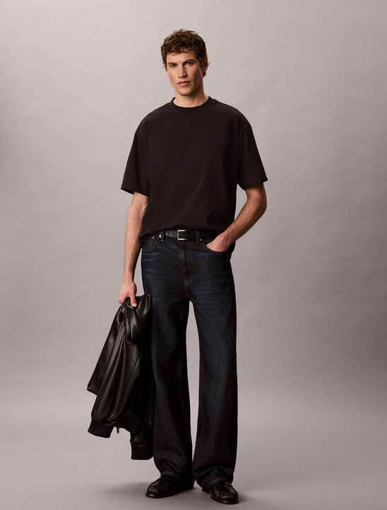 Cooling Relaxed Back Monogram Tee