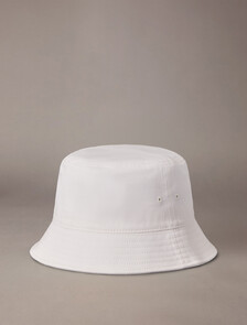 Monogram Bucket Hat, Bright White, hi-res