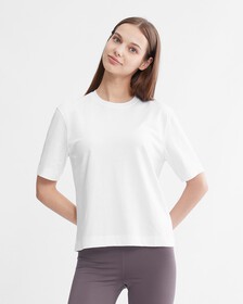 Essentials Relaxed Tee, BRIGHT WHITE, hi-res