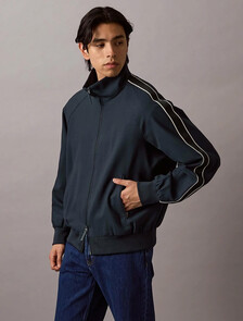 Relaxed Track Jacket, Dark Sapphire, hi-res