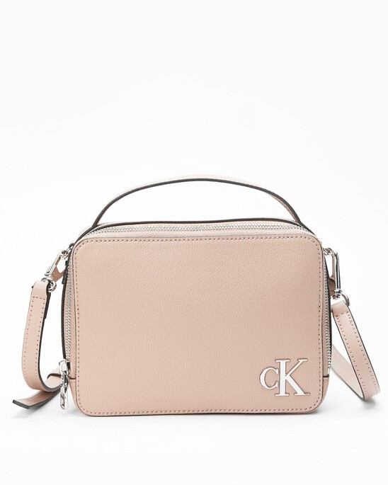 MINIMAL MONOGRAM CAMERA BAG