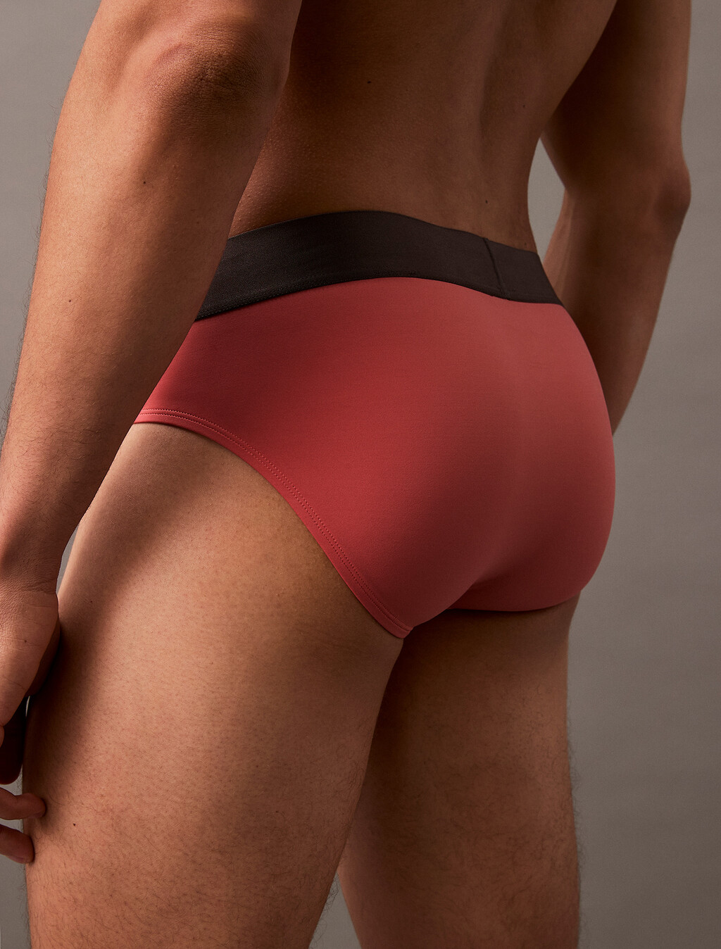 Brushed Micro Jersey Hipster Brief, Antique Pink, hi-res